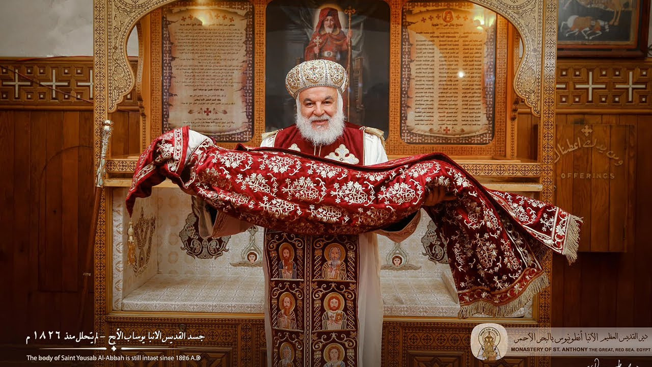 قصة الأنبا يوساب الأَبح جسده لم يتحلل وتعليمه خالد 200 عام على نياحتة 4 قصة القديس الأنبا يوساب الأبح