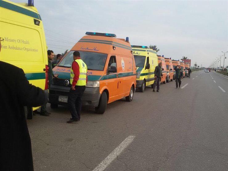 بسبب اختلال عجلة القيادة إصابات وكسور بالجملة في حادث الطريق الأوسطي 5 واقعة دهس 3 فتيات