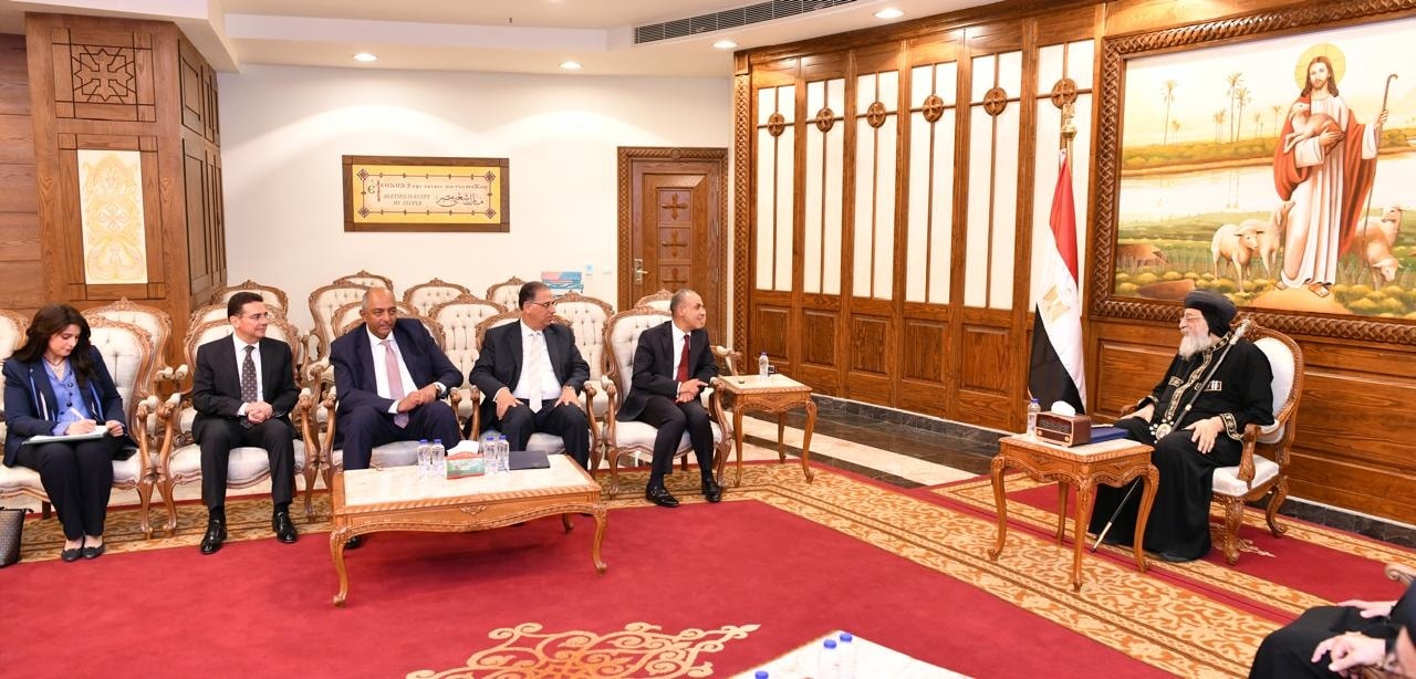 بالفيديو وزير الخارجية في تصريحات له أخدت البركة من البابا تواضروس وفخور بالانتماء لأسيوط 3 استقبال البابا تواضروس الثاني لوزير الخارجية