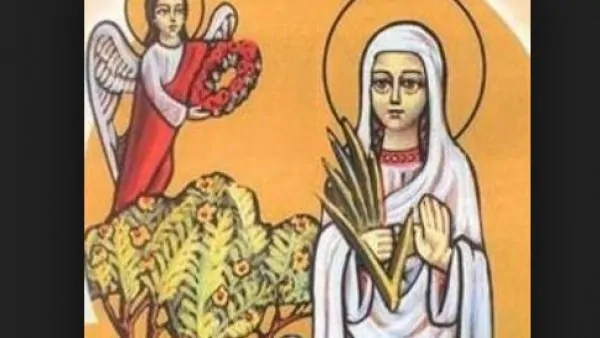 قصة القديسة أربسيما العذراء الكنيسة تحتفل بذكرى استشهادها ومن معها 2 القديسة أربسيما الشجاعة