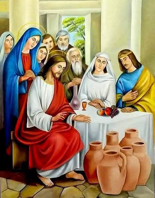 عيد عرس قانا الجليل تحتفل اليوم الكنيسة بذكرى الأعجوبة التي أتمها السيد المسيح 2 معجزة عرس قانا الجليل