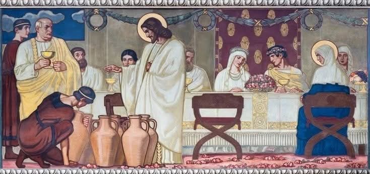 عيد عرس قانا الجليل تحتفل اليوم الكنيسة بذكرى الأعجوبة التي أتمها السيد المسيح 4 معجزة عرس قانا الجليل