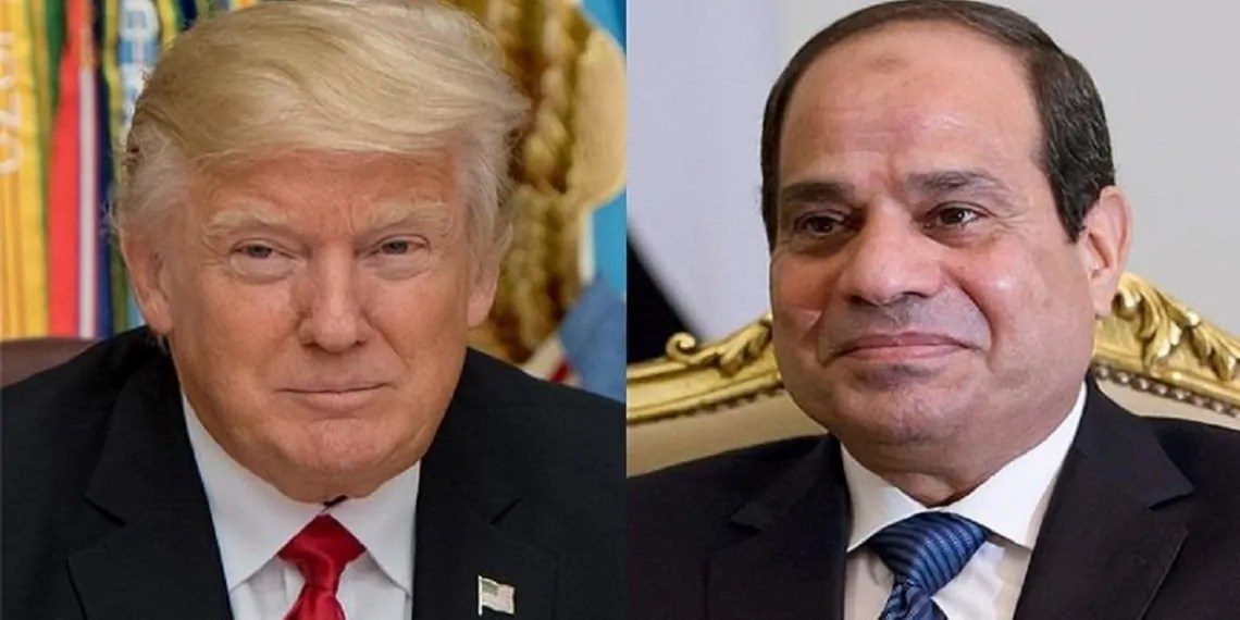 ترامب يوجه رسالة شكر للسيسي ويعرض وساطة أمريكية لحل أزمة سد النهضة 2 ترامب يشيد بالدور المصري