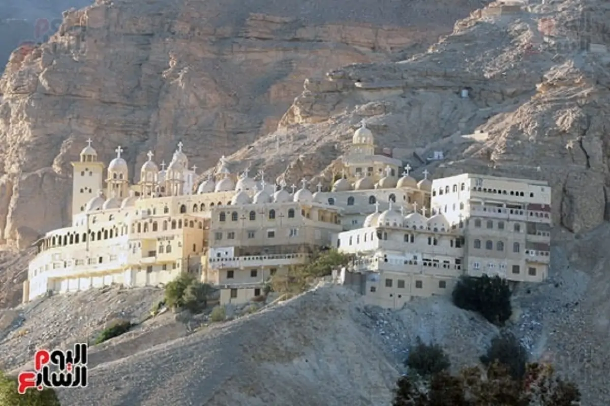 بيان دير الأنبا بولا بشان مواعيد الزيارة خلال الفترة المقبلة وحتى بداية الصوم الكبير 3 ترميم دير الأنبا بولا بالبحر الأحمر