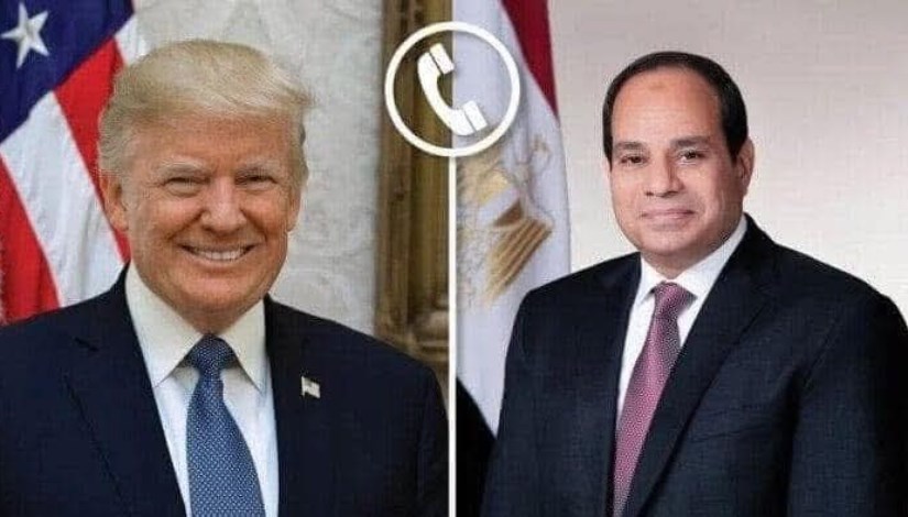 السيسي يهنئ ترامب بوقف حرب غزة ويؤكد يستحق جائزة نوبل للسلام عن جدارة 2 السيسي وترامب