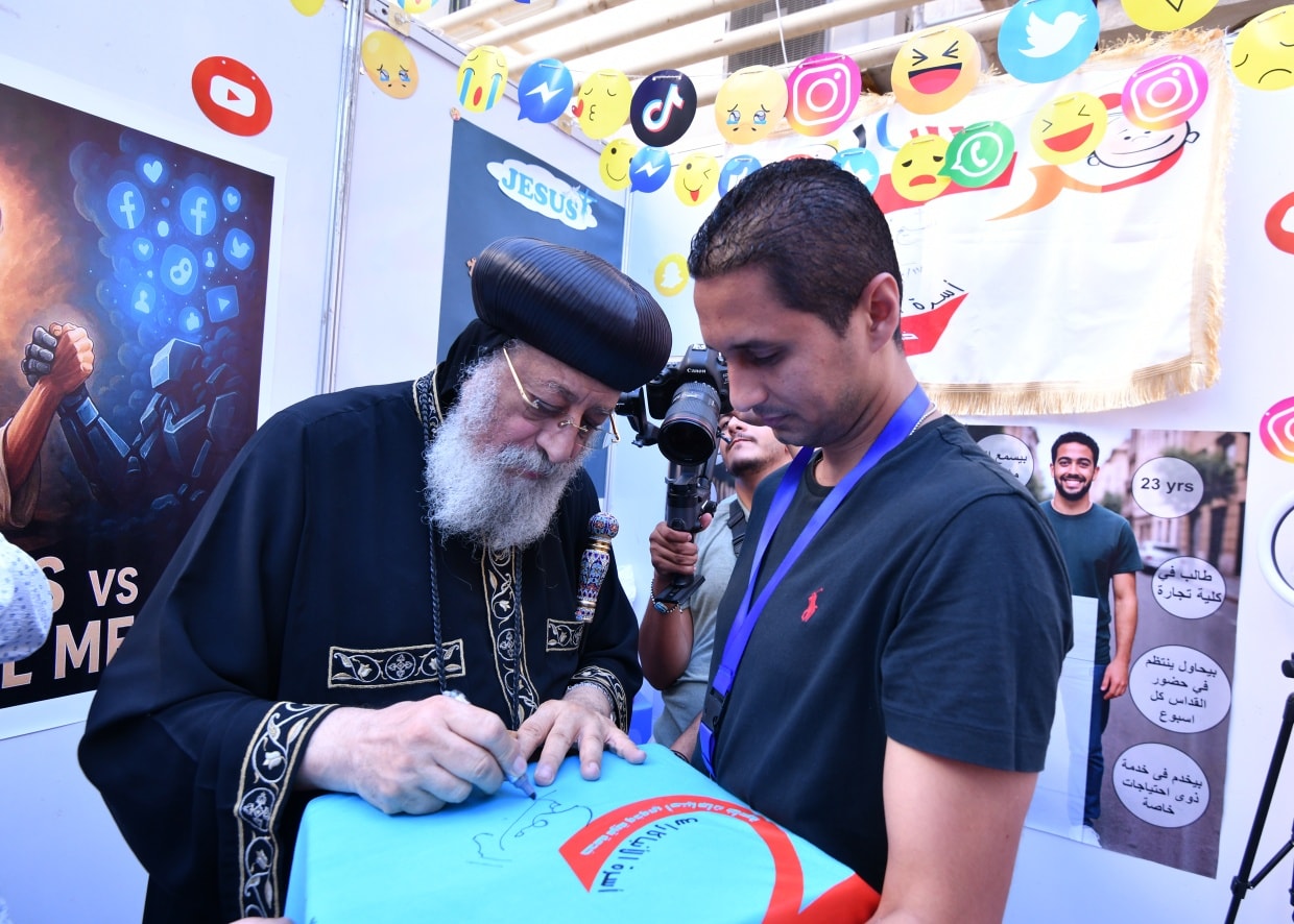 بالصور البابا تواضروس الثاني يشهد فعاليات منتدى شباب الإسكندرية 4 البابا تواضروس الثاني