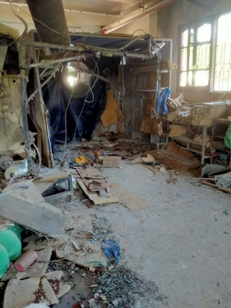 كشف رد فعل من محافظ الدقهلية عقب انفجار مصنع الأدوات الصحية 4 انفجار مصنع الأدوات الصحية الدقهلية