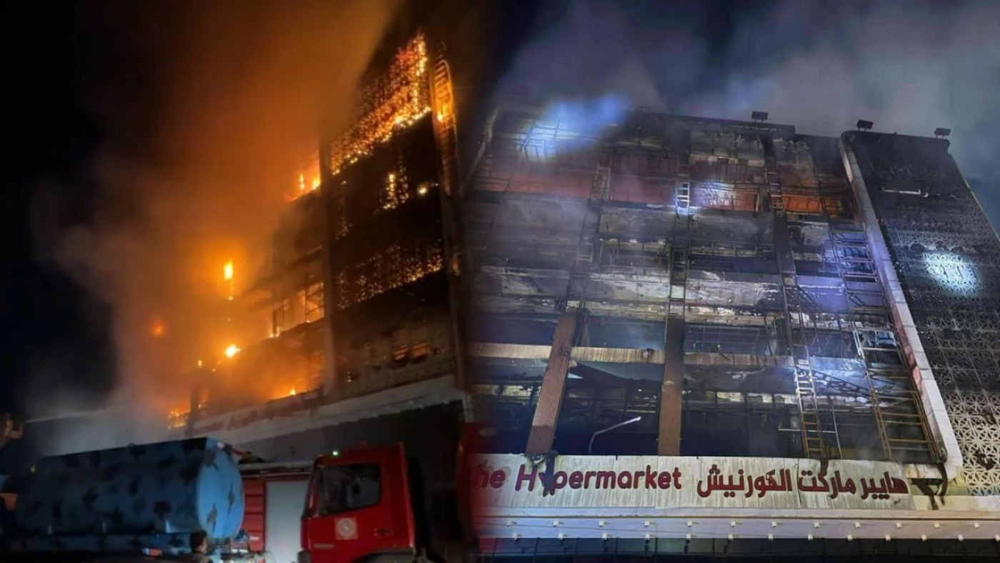 السلطات العراقية تكشف تفاصيل الحرايق الهائل بالمركز التجاري بكوت وتعلن عن عدد الضحايا والمفقودين 2 الحرايق الهائل بالمركز التجاري بكوت