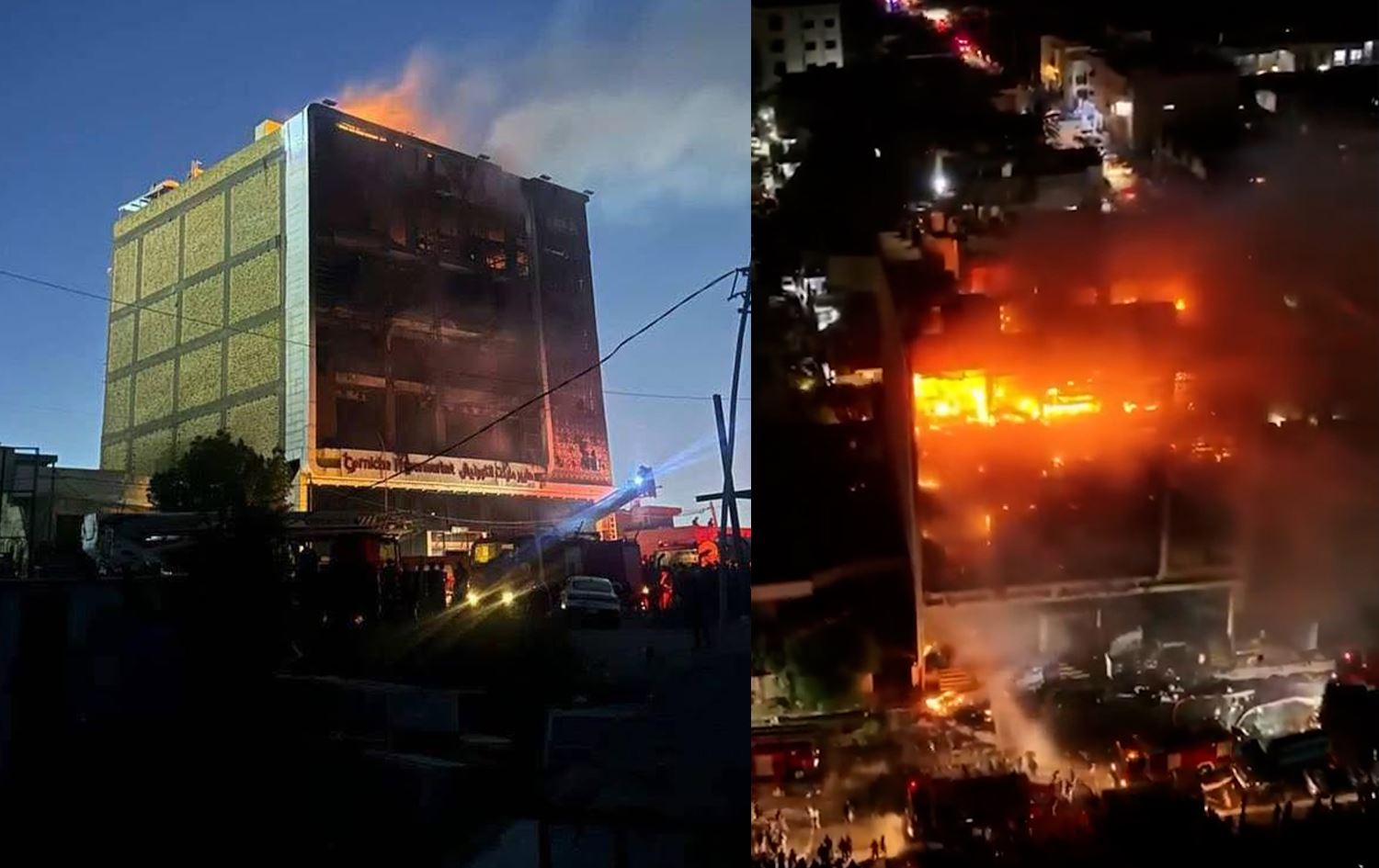 السلطات العراقية تكشف تفاصيل الحرايق الهائل بالمركز التجاري بكوت وتعلن عن عدد الضحايا والمفقودين 4 الحرايق الهائل بالمركز التجاري بكوت4