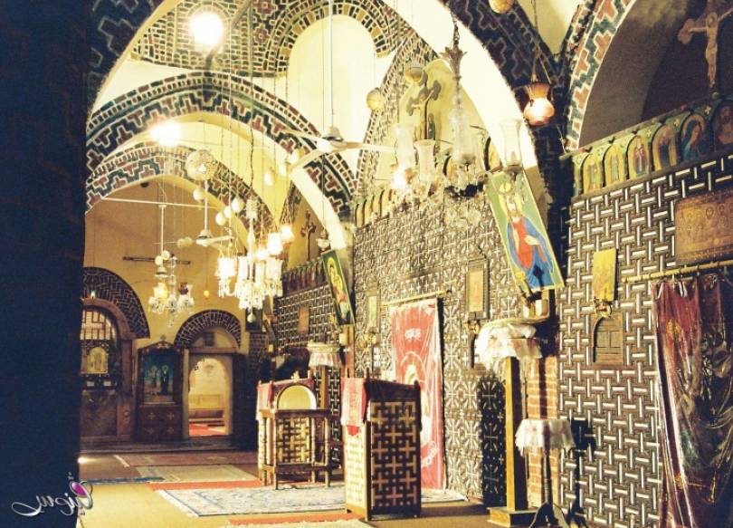 معلومات عن دير العذراء مريم بجبل أخميم بالتزامن مع الصوم 4 دير العذراء مريم بجبل أخميم