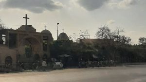 بوابة السماء على ضفاف النيل كنيسة العذراء بالمعادي حيث تركت العائلة المقدسة أثرها الخالد 2 كنيسة العذراء مريم بالمعادي