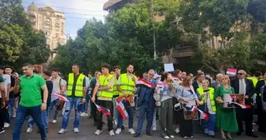 الرئيس السيسي يدلي بصوته فى انتخابات مجلس الشيوخ 4 الرئيس السيسي يدلي بصوته