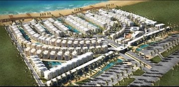كمبوند على الطريق الساحلي يثير الجدل الكبير على شكل الشمعدان العبري القديم ونشطاء يطالبون بالتحقيقات 3 كمبوند على الطريق الساحلي
