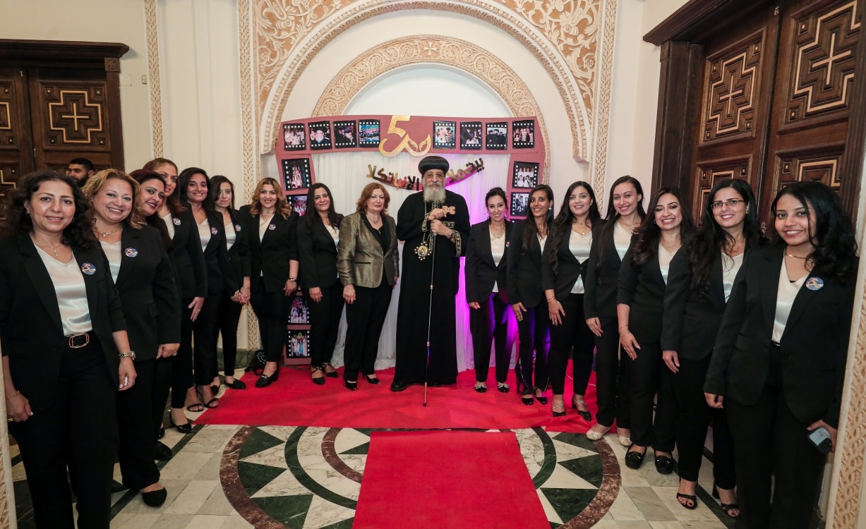 بالصور البابا تواضروس الثاني يشهد احتفالية اليوبيل الذهبي لحضانة بيت ملائكة الأنبا تكلا بالإسكندرية 4 البابا تواضروس الثاني يشهد احتفالية اليوبيل الذهبي