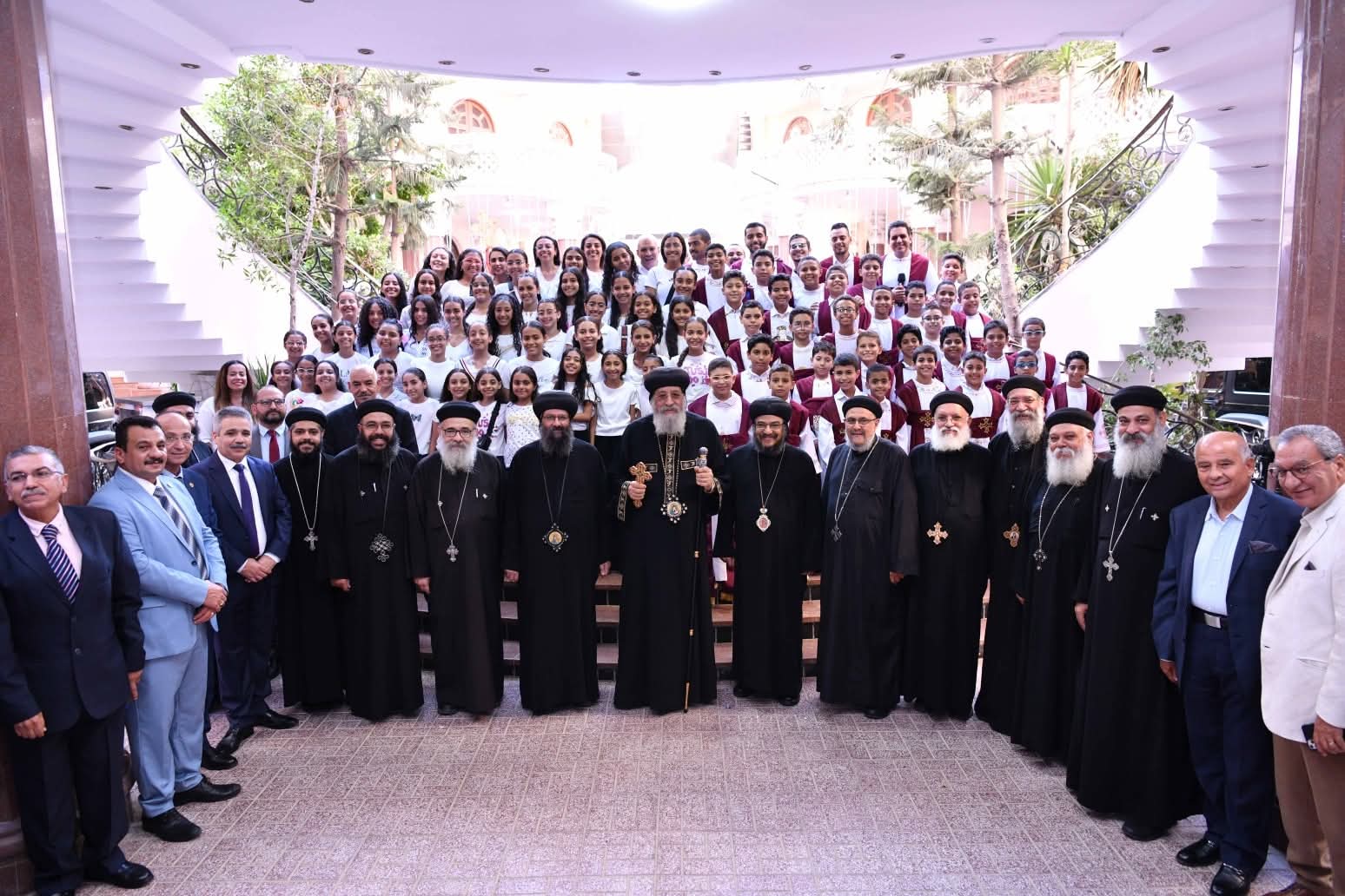 البابا تواضروس الثاني من عظته الأسبوعية يحدد خارطة طريق للحياة الروحية في السنة الجديدة 4 البابا تواضروس الثاني من كنيسة السيدة العذراء والشهيد مارجرجس بغبريال بالإسكندرية