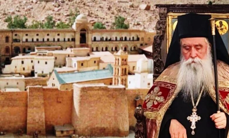معلومات عن الأرشمندريت سيميون ديميتريوس بابادوبولوس الرئيس الجديد لدير القديسة كاترين بجبل سيناء 3 الأرشمندريت سيميون ديميتريوس بابادوبولوس