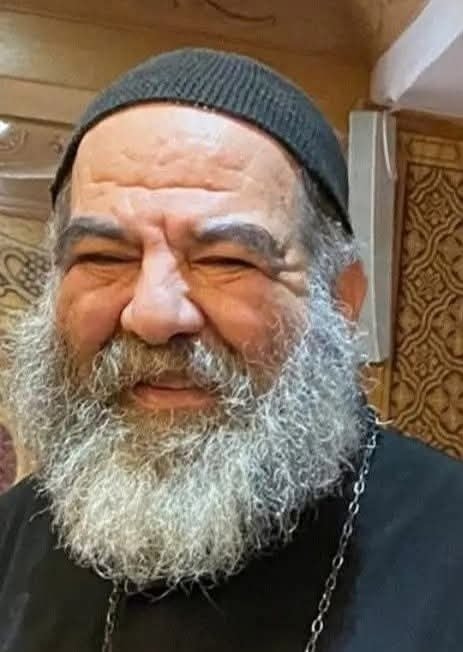 نياحة القمص إندراوس كمال بعد خدمة كهنوتية 37 عام كاهن كنيسة مارجرجس بالعجوزة 3 نياحة القمص إندراوس كمال