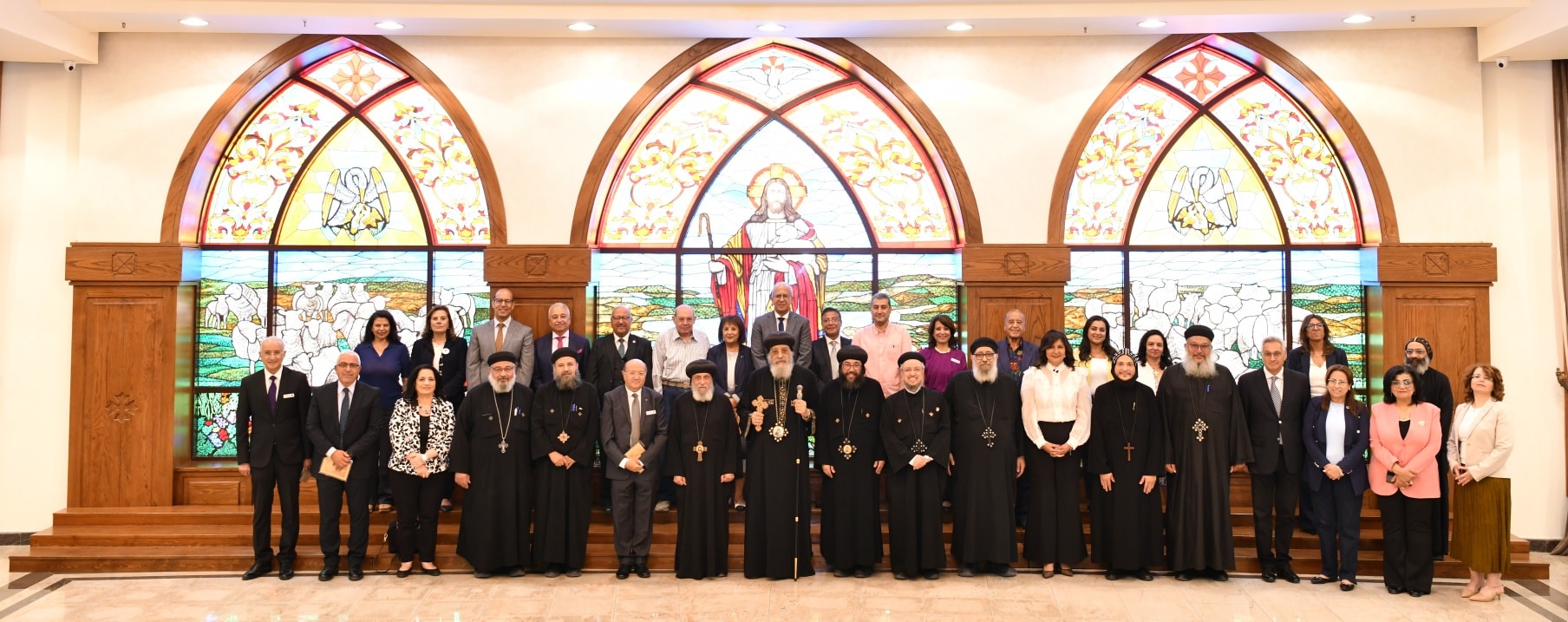 بالصور البابا تواضروس الثاني يشهد ندوة نظمها المعهد القبطي للتدبير الكنسي والتنمية 3 البابا تواضروس الثاني