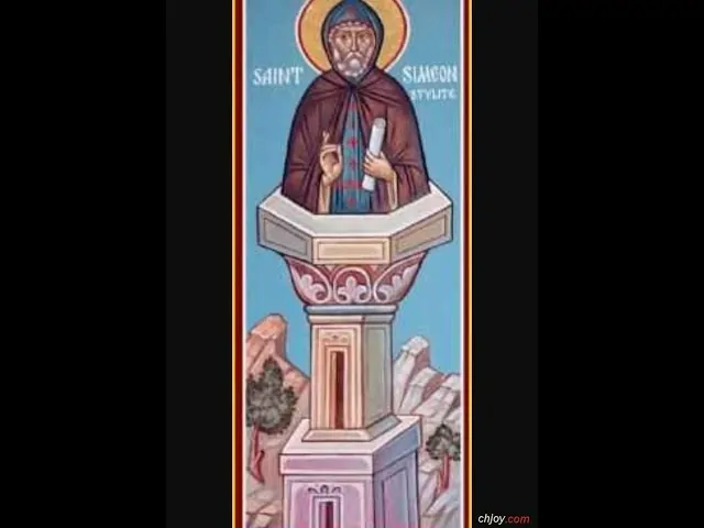 الكنيسة القبطية تحيي ذكرى نياحة القديس أغاثون العمودي أيقونة النسك والوحدة 2 القديس أغاثون العمودي
