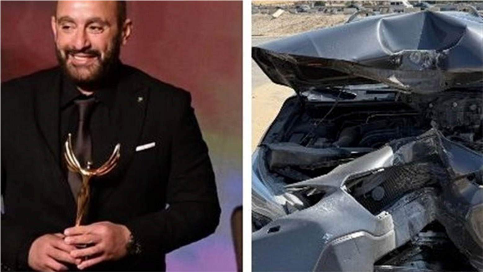 نجل أحمد السقا يكشف تطورات حالة والده الصحية بعد تعرضه لحادث مروع 2 تفاصيل حادث أحمد السقا