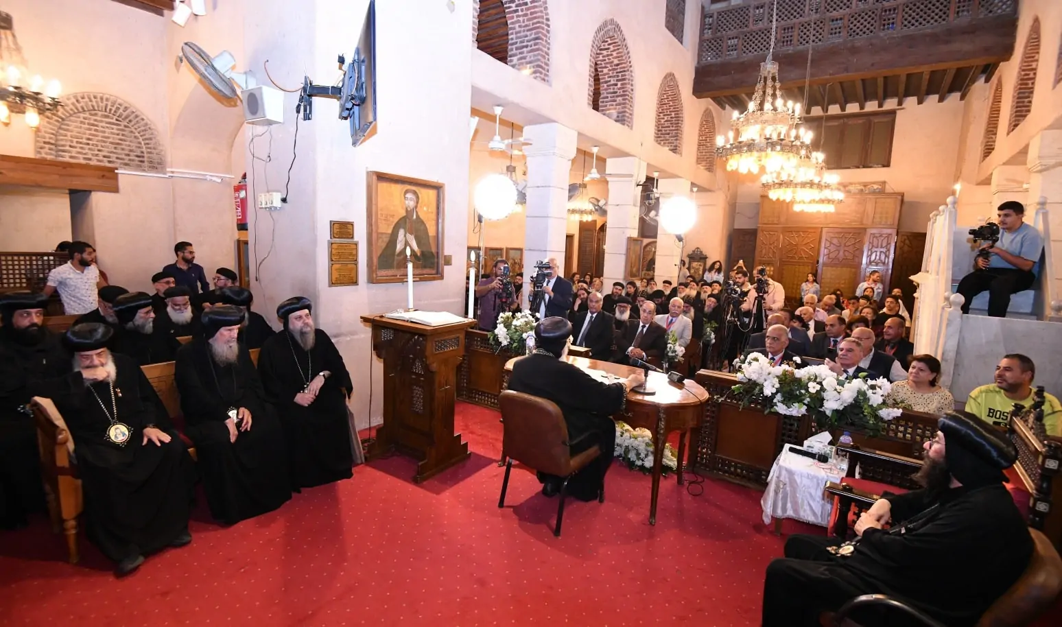 تكريم كبير من الدولة البابا تواضروس الثاني عن استقبال الرئيس السيسي لوفد مجلس الكنائس العالمي 2 البابا تواضروس الثاني