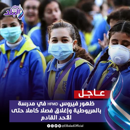 تفاصيل ظهور فيروس HFMD بمدرسة بالمريوطية وإغلاق فصل كامل 3 ظهور فيروس HFMD بمدرسة بالمريوطية