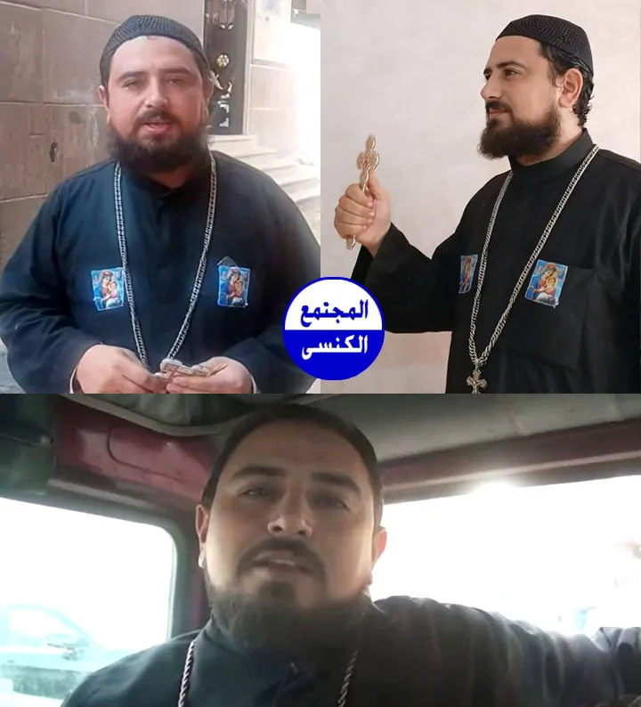 تفاصيل القبض على بولس فرج الله المنتحل صفة كاهن بالقليوبية وحبسه 15 يوم على ذمة التحقيق 2 بولس فرج الله المنتحل صفة كاهن