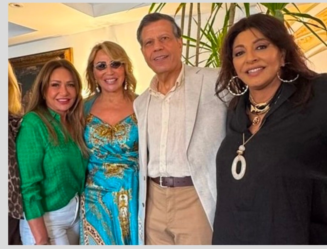 بالصور أول ظهور لـ إيناس الدغيدي وزوجها من شهر العسل مع إلهام شاهين 3 إيناس الدغيدي وزوجها من شهر العسل