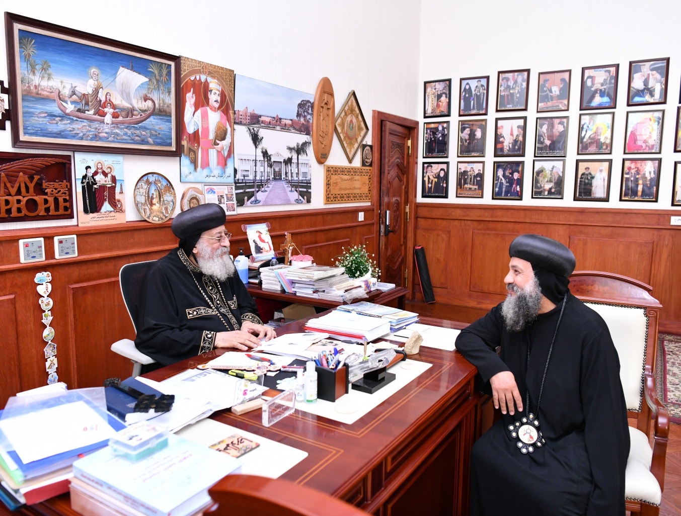 تفاصيل لقاء البابا تواضروس بالدكتور مصطفى الفقي بالمقر البابوي 4 127907 699