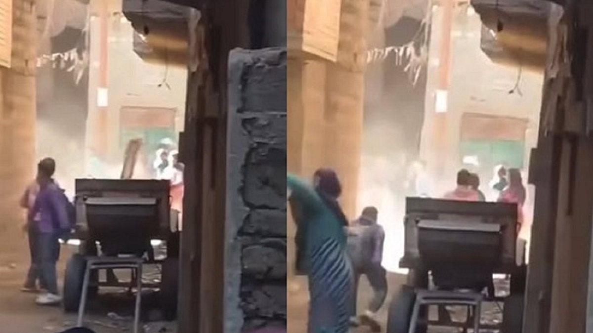 هدوء بقرية نزلة جلف بالمنيا عقب الأحداث والشرطة تلقي القبض على عدد من الشباب 2 اعتداءات على منازل أقباط بقرية نزلة جلف بالمنيا
