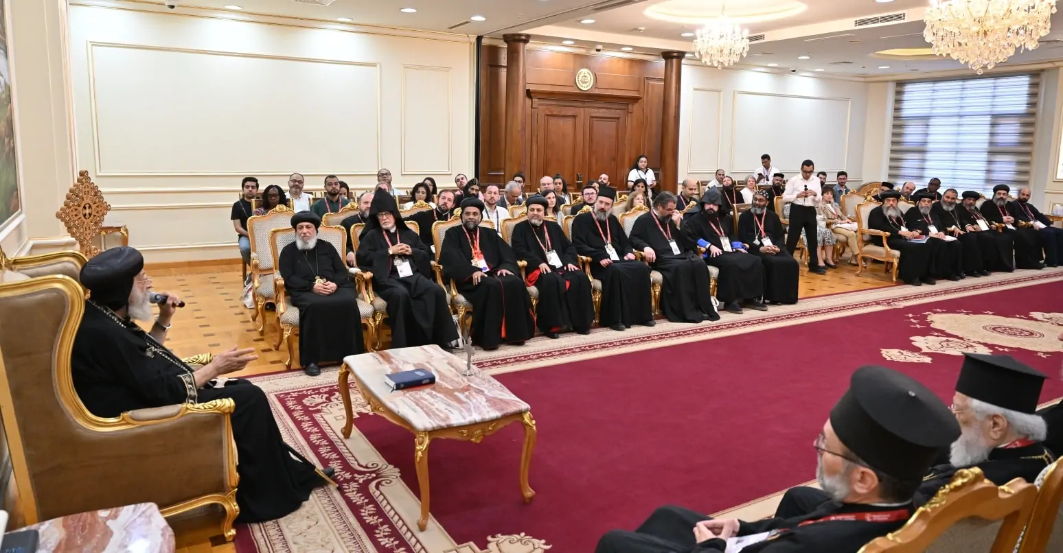 بالصور لقاء البابا تواضروس الثاني بوفود كنائس العائلة الأرثوذكسية البيزنطية والعائلة الأرثوذكسية الشرقية 4 لقاء البابا تواضروس الثاني
