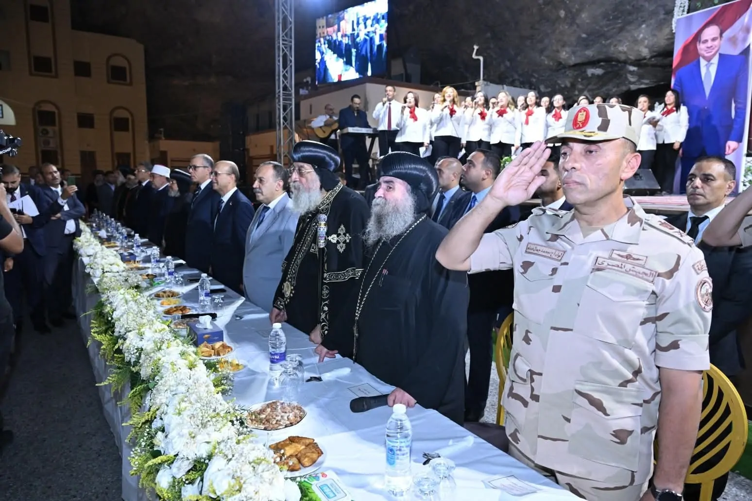 البابا تواضروس خلال حفل بدير درنكة يفسر معنى كلمة وطن 3 البابا تواضروس