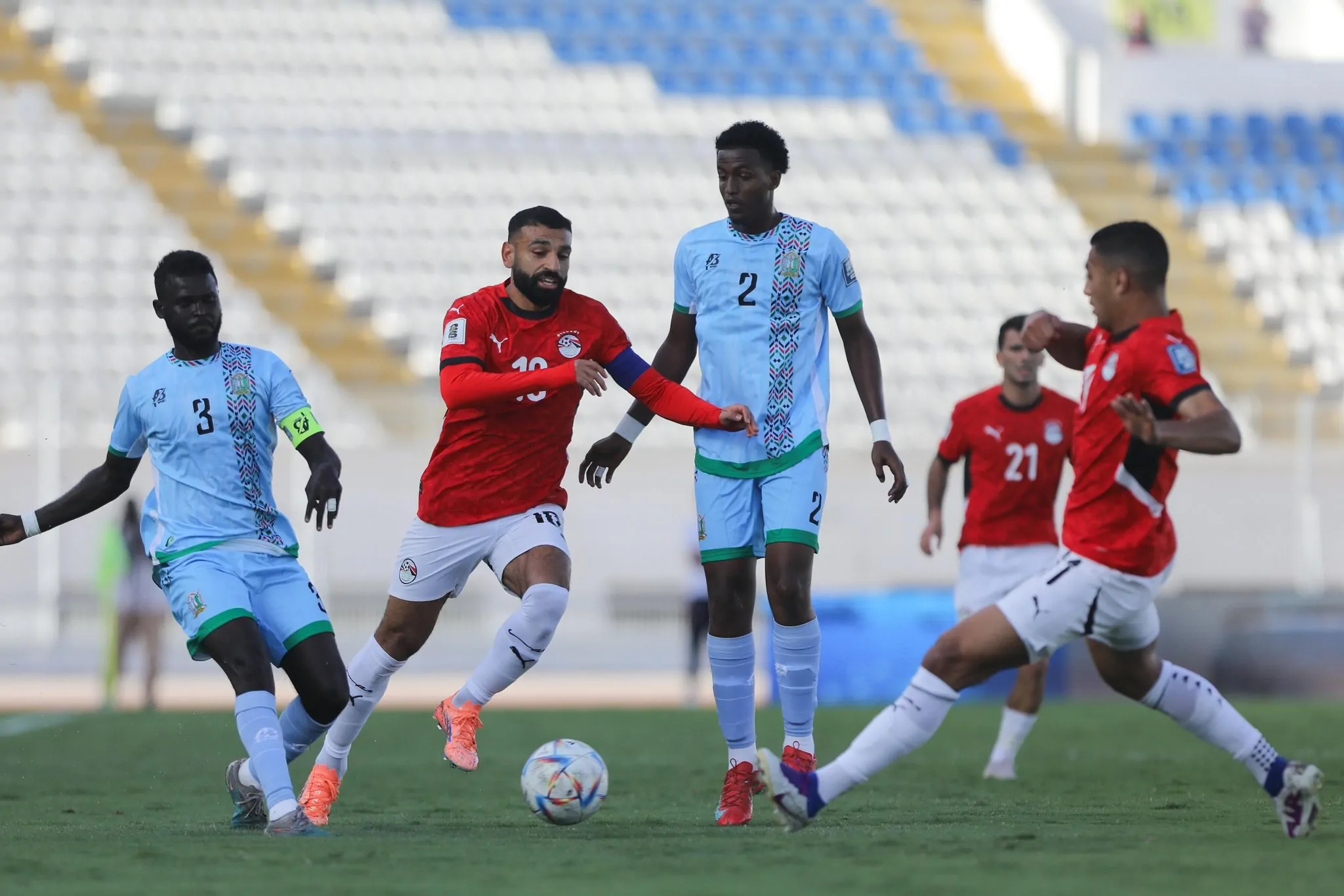 رسميًا منتخب مصر يتأهل إلى كأس العالم 2026 بعد ثلاثية نظيفة في شباك جيبوتي 2 مصر وجيبوتي