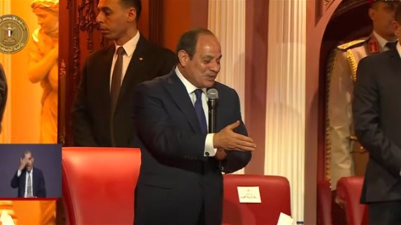 تعليق ناري من الرئيس السيسي على مشاهد الفيلات والشقق الفاخرة في الأفلام و المسلسلات 2 الرئيس السيسي