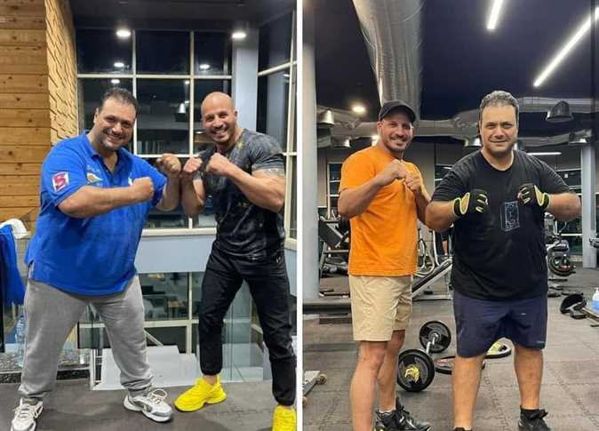 مراد مكرم يفاجئ الجمهور بتحول جسدي لافت ومدربه يكشف كواليس الإنجاز خلال 4 أشهر 3 صور مراد مكرم