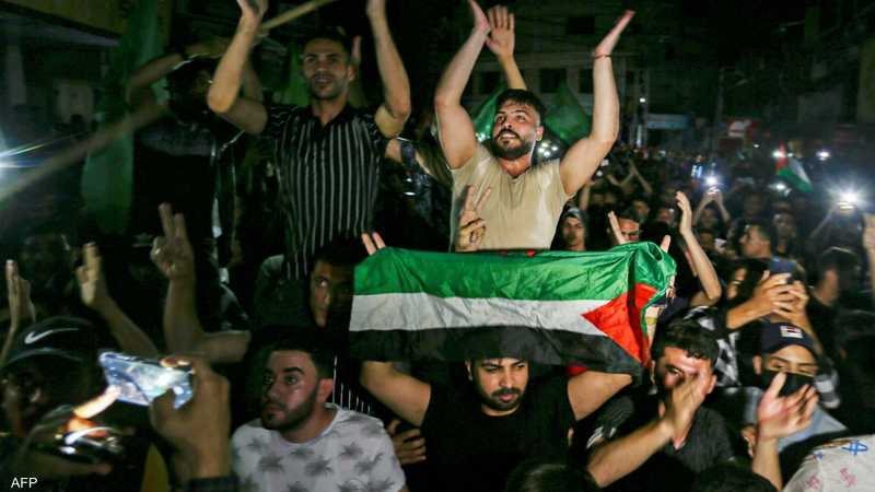 احتفالات في غزة بعد موافقة حماس على خطة ترامب لوقف إطلاق النار 2 احتفالات غزة