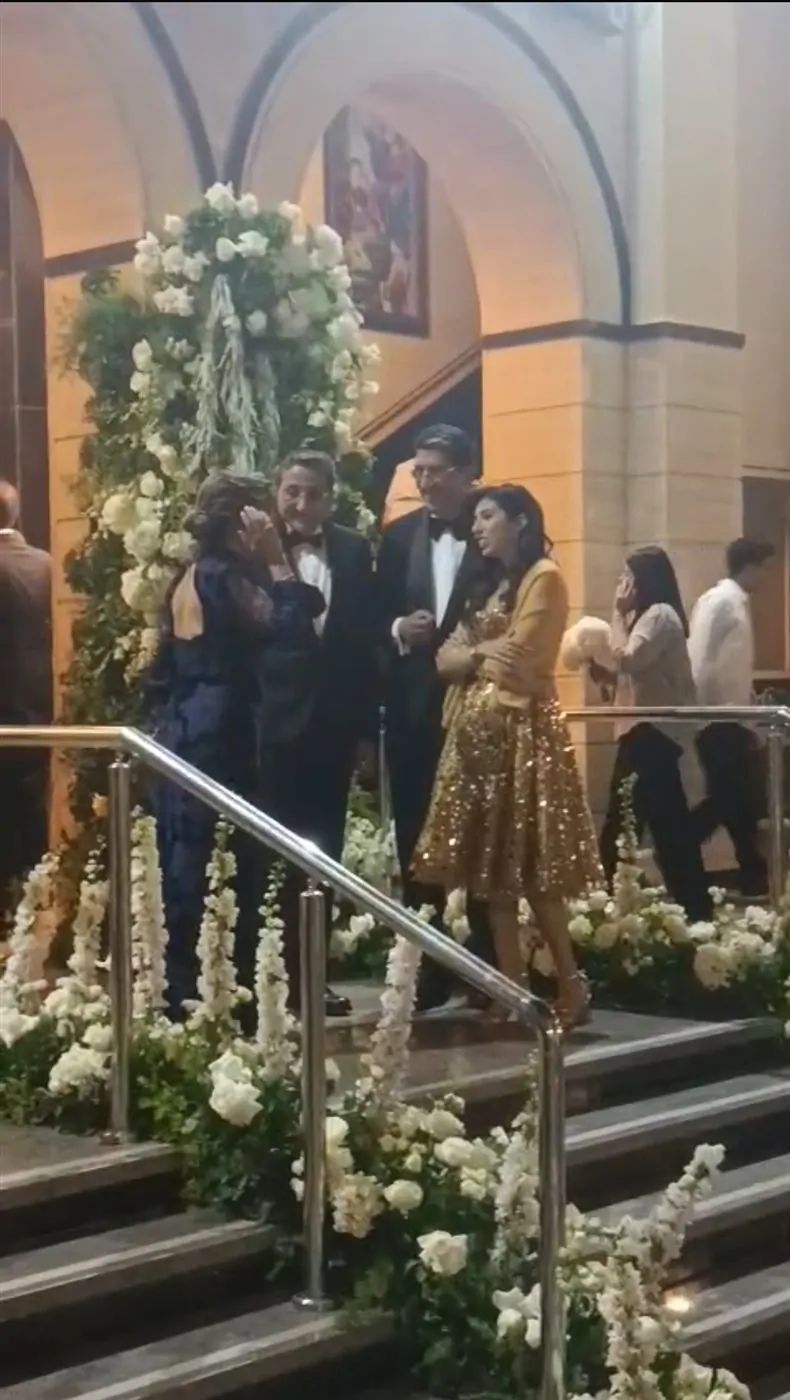 بالصور هاني رمزي يحتفل بزفاف نجله بحضور فني كبير وسط أجواء عائلية مميزة 4 زفاف نجل هاني رمزي