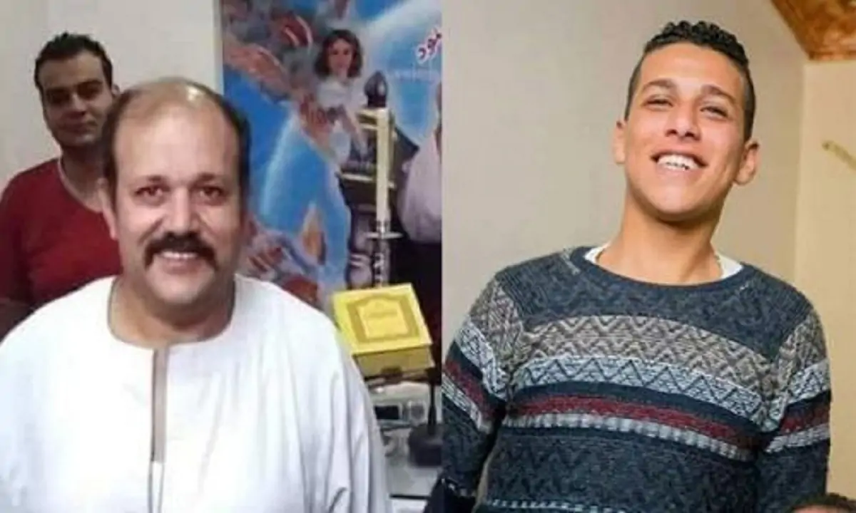 تنفيذ حكم الإعدام في أمين الشرطة بواقعة الشهيد عماد كمال ونجله ديفيد أمام كنيسة نهضة القداسة بالمنيا 4 الشهيد عماد كمال صادق ونجله كمال عماد