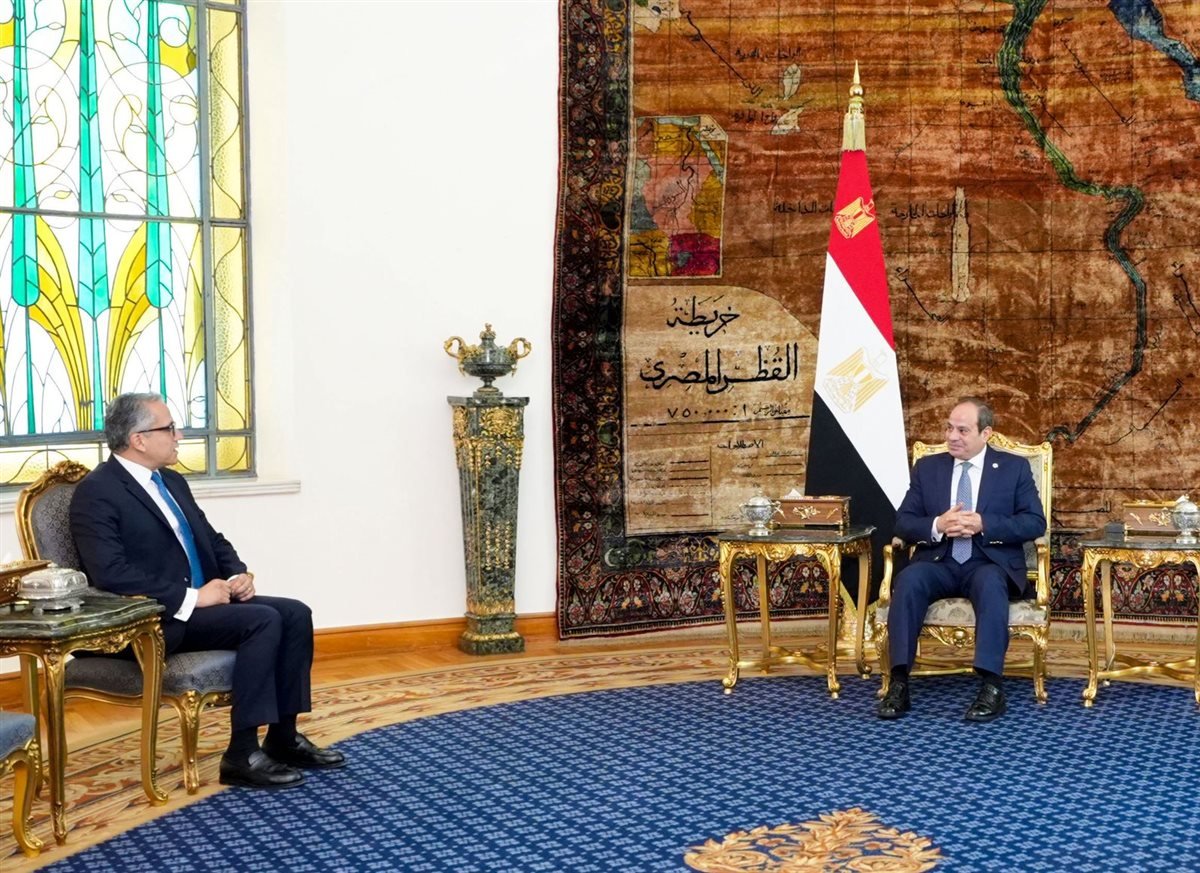 تفاصيل لقاء الرئيس السيسي ومدير عام اليونسكو الدكتورخالد العناني 4 لقاء الرئيس السيسي ومدير عام اليونسكو