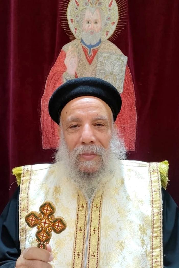نياحة القمص صرابامون سيدهم كاهن كنيسة القديس نيقولاوس ببنها والبابا تواضروس يقدم التعازي 3 نياحة القمص صرابامون سيدهم