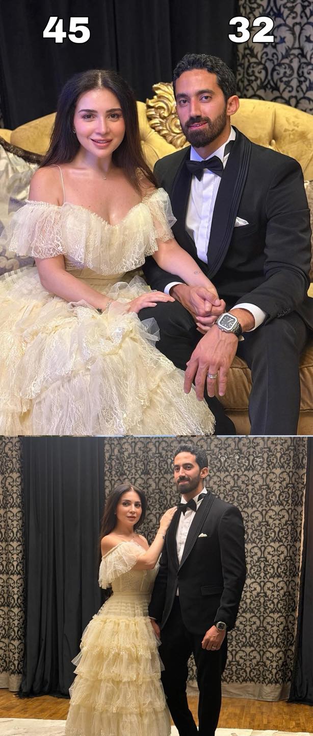 فارق العمر الحقيقي بين الفنانة مي عز الدين وزوجها أحمد تيمور رقم مفاجئ 2 فارق العمر بين الفنانة مي عز الدين وزوجها