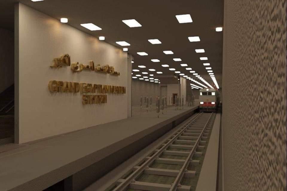 تفاصيل موعد افتتاح محطة مترو المتحف المصري الكبير 2 محطة مترو المتحف المصري