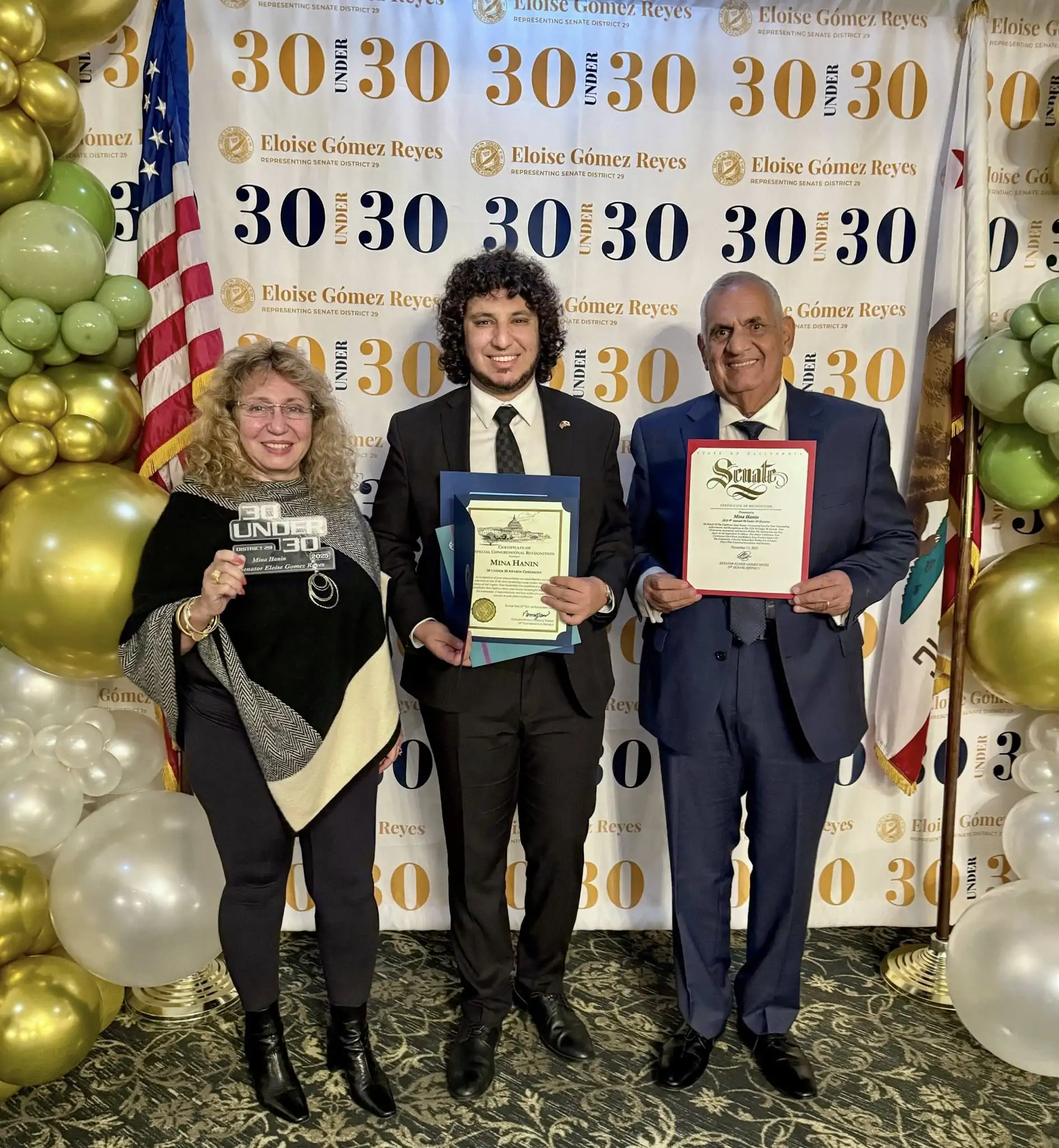 بالصور اختيار مينا حنين ضمن أفضل 30 شاب بكاليفورنيا إنجاز مصري في أمريكا 2 اختيار مينا حنين ضمن أفضل 30 شاب بكاليفورنيا