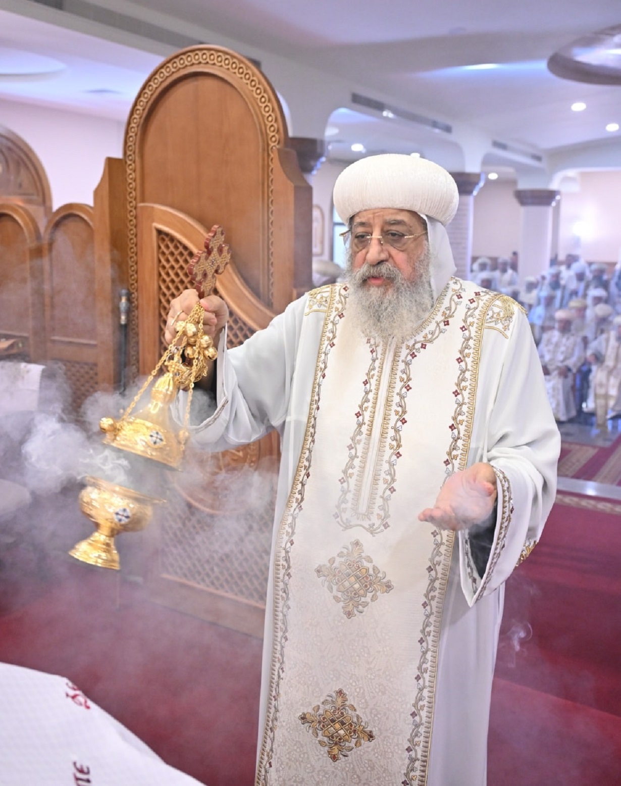 رسائل روحية من قداسة البابا تواضروس الثاني في ذكرى تجليسه الـ 13 4 قداس العيد الـ 13 لتجليس البابا تواضروس الثاني