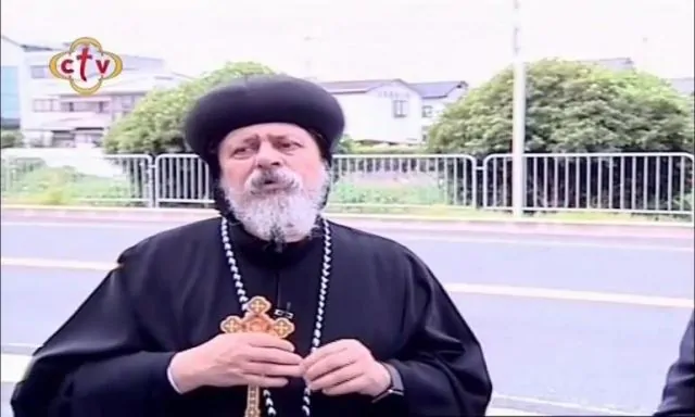 أسقف سيدني يهنئ قداسة البابا تواضروس الثانى بعيد جلوسه الـ 13 2 صلاة أسقف سيدني