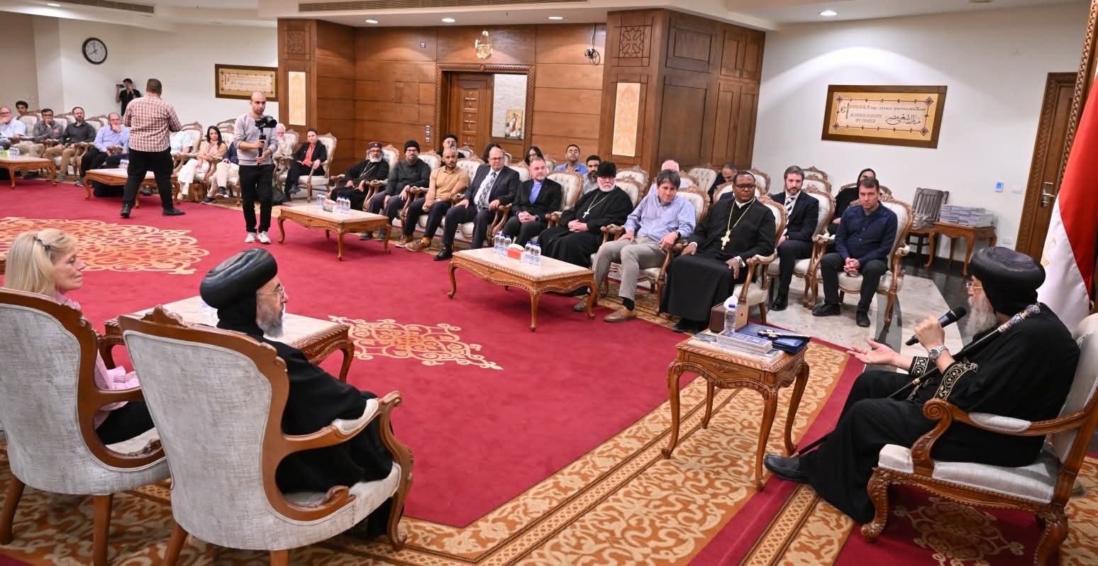 البابا تواضروس الثاني يستقبل وفد مبادرة لوزان في ختام مؤتمرهم الدولي الـ 13 3 مبادرة لوزان