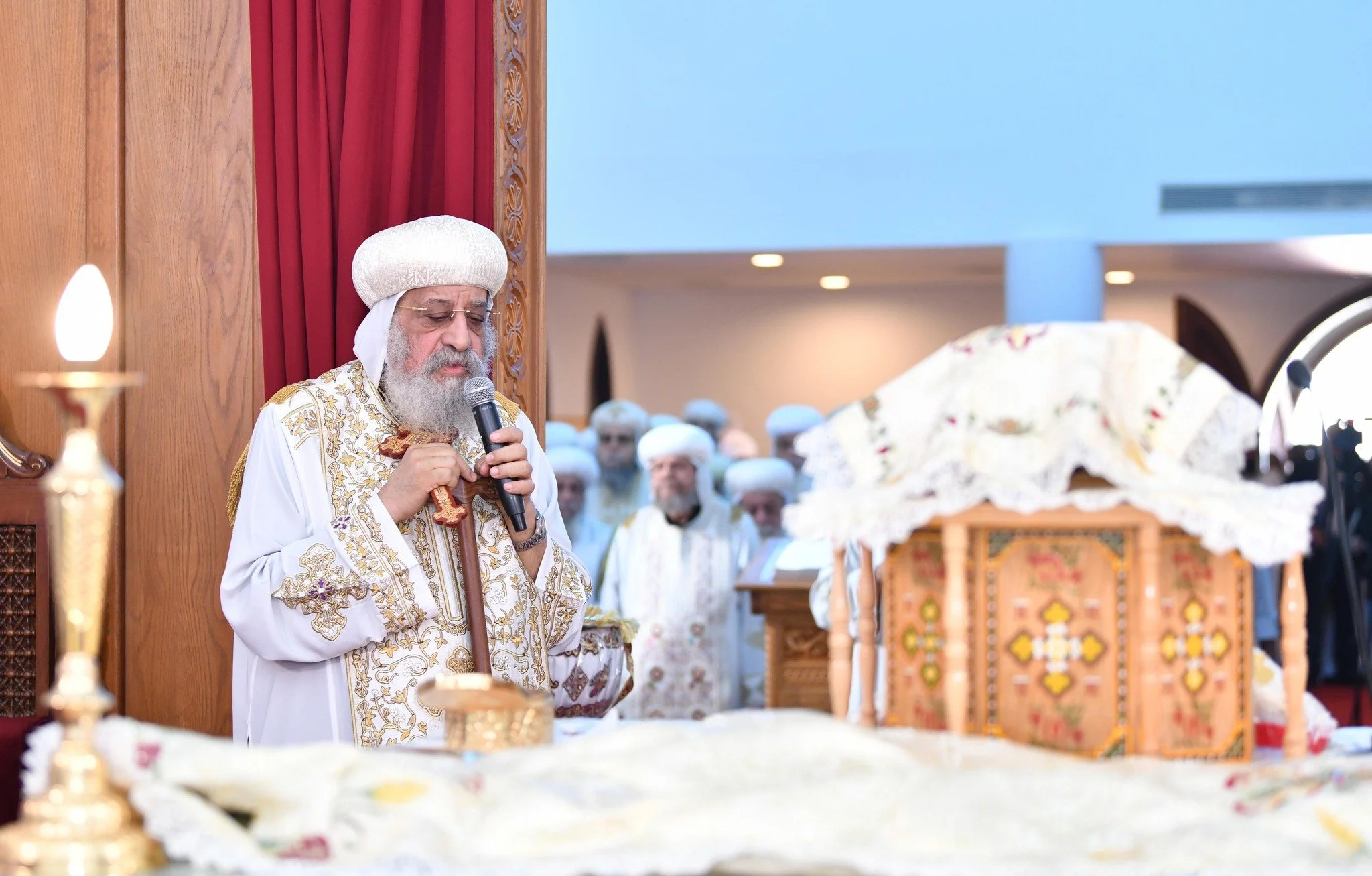 بالفيديو تصريح البابا تواضروس الثاني عن أكثر مشكلة تواجهه وهذه مسألة بالغة الخطورة وأسجل ذلك للتاريخ 4 عيد جلوس البابا تواضروس الثاني