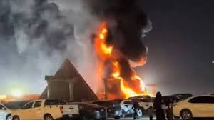 حريق أهرامات السعودية يشعل مواقع التواصل ننشر القصة كاملة 3 حريق أهرامات السعودية