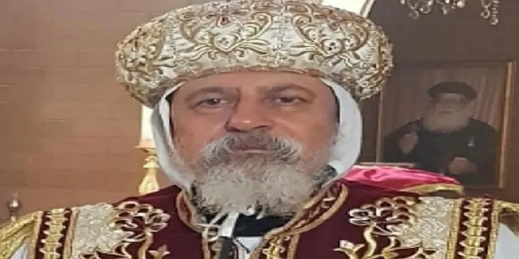 أسقف سيدني يهنئ قداسة البابا تواضروس الثانى بعيد جلوسه الـ 13 4 صلاة أسقف سيدني