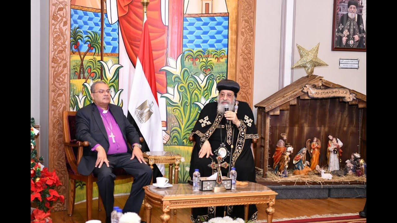 بابا السلام رسالة مؤثرة من رئيس الطائفة الإنجيلية للبابا تواضروس بعد نجاح جراحته بالنمسا 4 تقدير واعتزاز من رئيس الطائفة الإنجيلية